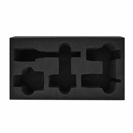 HOLEMAKER TECHNOLOGY HMT Versadrive STAKIT small InsertFoam for adapters, 5 spaces SETFM-ADP-05